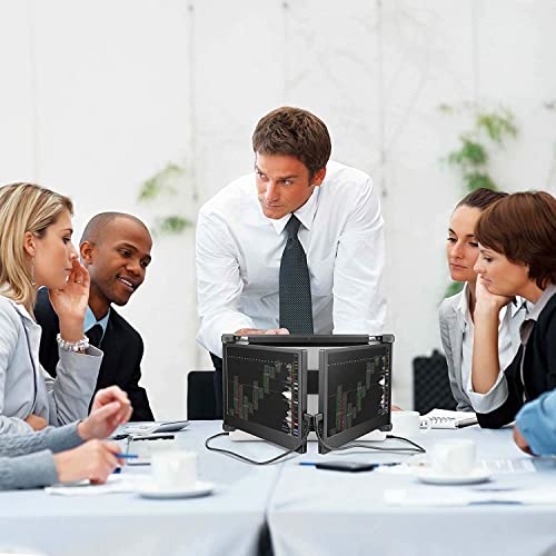 Teamgee Draagbare monitor voor laptop, 12" Full HD 1080p IPS display, Dual Triple Monitor Screen Extender, compatibel met 13"-16" Mac Windows Chrome laptops - Afbeelding 8