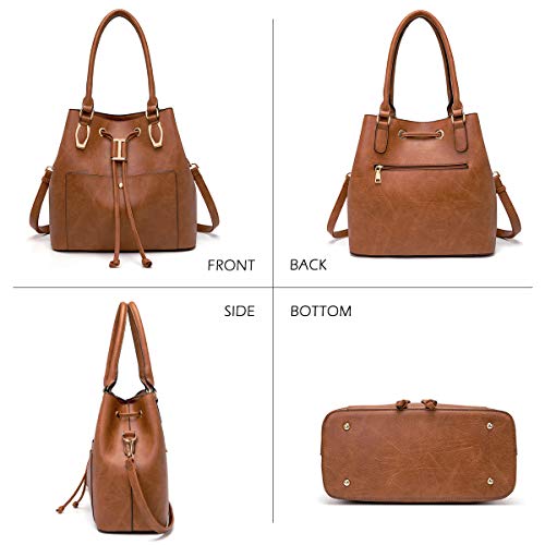 Ljoseind Women’s Handbags Designer Hobo Bags Large Crossbody Bucket Bags Shoulder Satchel Purses #TOP1
