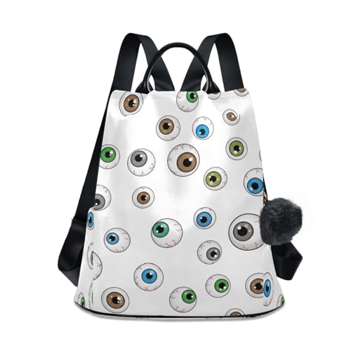 Sac à dos coloré ouverture dos femme avec poches latérales pratiques