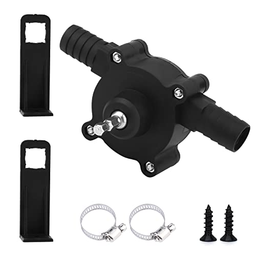 Mini Pompe de Perceuse: Pompe de Perceuse Électrique, Auto Amorçante Portable Pompe, Eau Moteurs Diesel Huile Liquide Eau Main Pompes Pour la Maison le Jardin et L'extérieur Cover