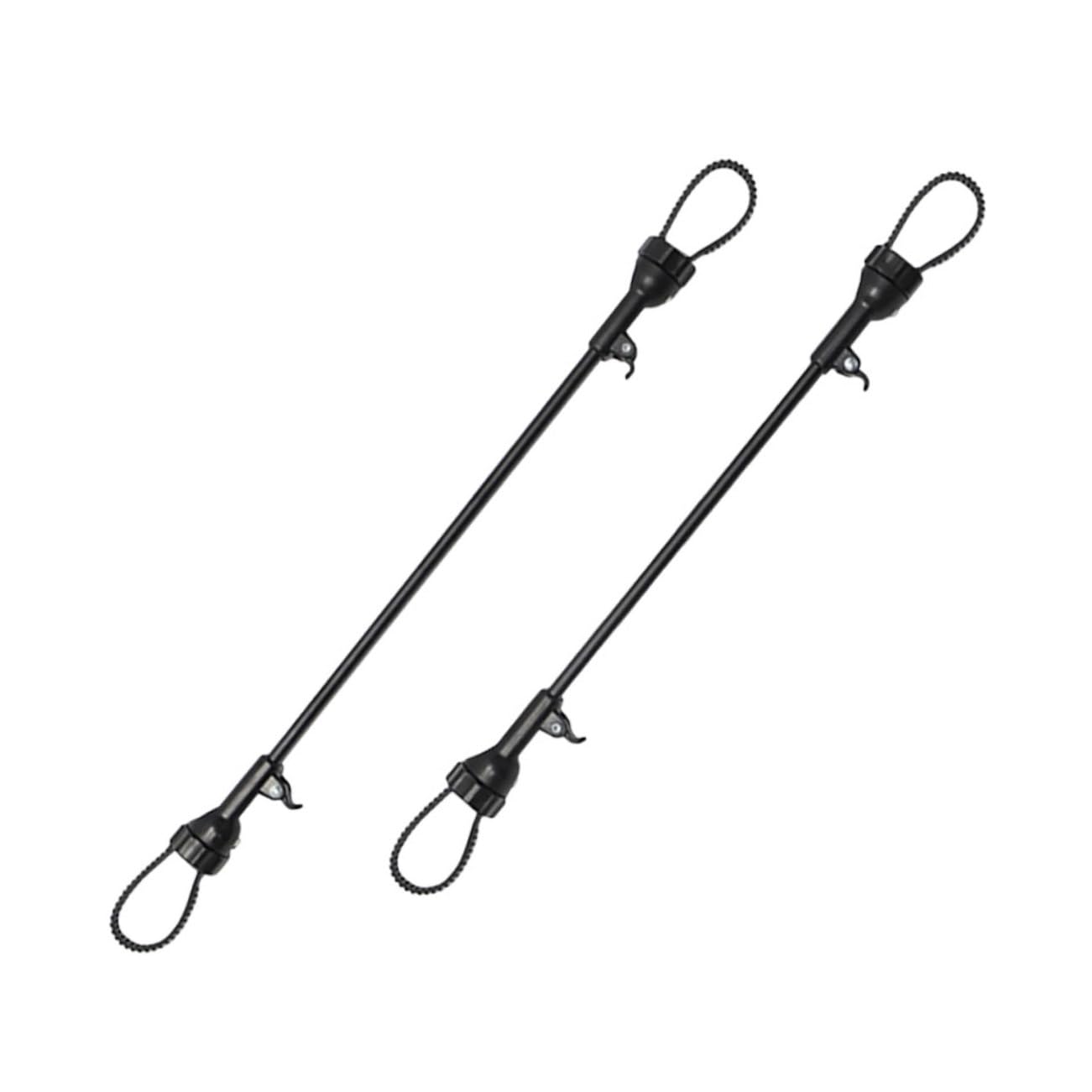 Connecteur de Poussette Réglable pour Jumeaux 2 Pièces, Noir