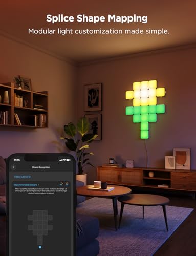 Govee Mini Panel Lights RGBIC Wandpaneele mit Musikmodi und Sprachsteuerung