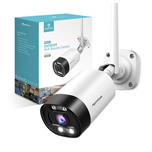 HeimVision HM211 Outdoor Security Camera Wireless, 1080P WiFi Waterproof Surveillance Camera with Floodlight, Night Vision, Siren Alarm, Two-Way Audio, Motion Detection, Cloud Service/ Microsd Support