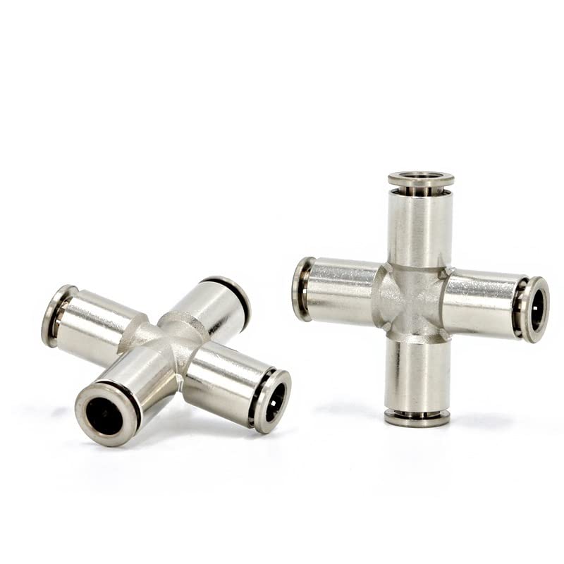 Raccordo A T Connettore Connettore Pneumatico Giunto Per Tubo PU/PA 8 Mm
