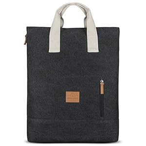 Johnny Urban Rucksack Damen & Herren Sam Moderner Tagesrucksack aus robustem Baumwoll Canvas für Uni Büro Schule & Freizeit- Hochwertige Daypack Tasche mit Laptopfach & Wasserabweisend