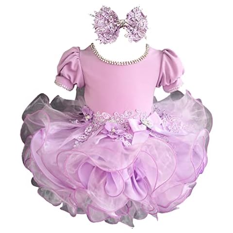 Jenniferwu G589Lilac Infant Toddler Baby Newborn Little Girl's Pageant Party Birthday Dress (as1, Age, 4_Years) Cover