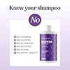 Lavender Biotin Shampoo for Thinning Hair - Volumizing Shampoo for Fine Hair with B Vitamins Rosemary Argan Primrose & Tea Tree Oils - Paraben Silicone and Sulfate Free Vegan Formula (16 Fl Oz)