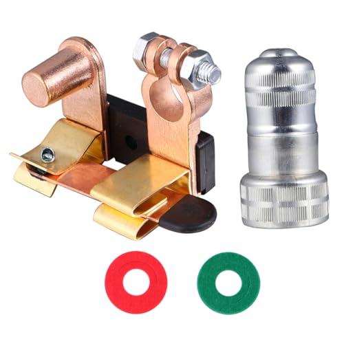 SOLUSTRE 1Set Battery Disconnect Switch for Boat Car Power Cutoff Switch Simple Installation Prevents Shorts Fires for Electrical