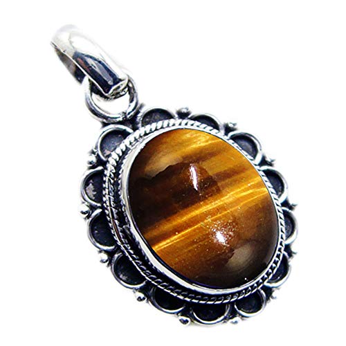 Idée cadeau femme bague œil de tigre naturel et argent véritable