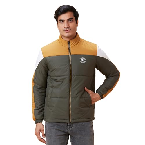 Image of Being Human Olive Coloured Men Sweater