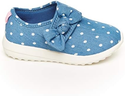 carter's Girls Eden Running Shoe, Blue, 12 Little Kid | Image 1