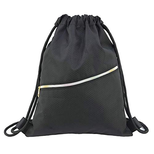 FENICAL Mochila con cordón Gymsack Bolsa de Cuerdas Deportes atlético Saco de Gimnasio