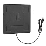  USB beheiztes Sitzkissen,Stuhl/Sitzwärmer,Auto/Auto Sitzkissen, Outdoor Angeln, tragbares mobiles USB 5V Heizkissen Elektrisches Sitzkissen für kaltes Wetter,Büro,Zuhause,Auto,Outdoor (1/sets)