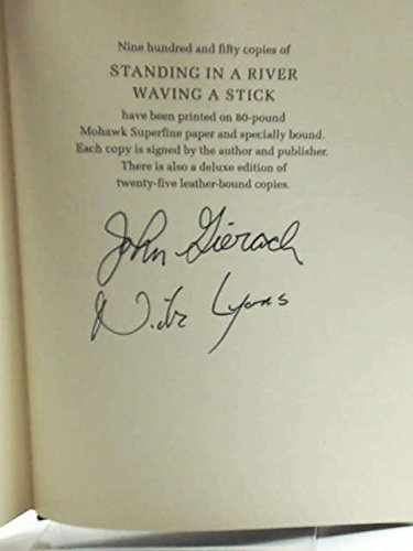 Standing in a River Waving a Stick 1558219994 Book Cover