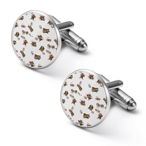 1ペア カフスボタン 仮面ライダー ラウンド型 CUFFLINK スーツ用 シャツアクセサリー メンズ フォーマル ビジネス プレゼント 紳士用 シルバー 合金 アンティーク風 おしゃれ ギフト
