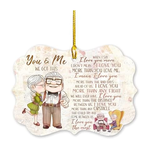 Couple Christmas Ornament by AstralWardrobe Cover