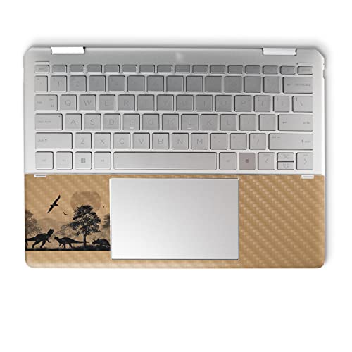 Image of MightySkins Carbon Fiber Skin Compatible with HP Spectre x360 14 inch (2022) Full Wrap Kit - Mass Extinction | Protective, Durable Textured Carbon Fiber Finish | Easy to Apply | Made in The USA