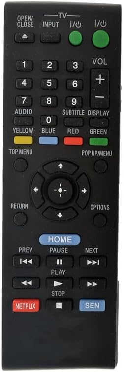 HT 93 Compatible Remote for Sony Blu ray DVD RMT-B119 BDP-BX59 BDP-S390 BDP-S590 BDP-BX110 BDP-S1100 BDP-S3100 BDP-BX310 BDP-BX510 BDP-S580 DP-BX510 BDP-BX59 BDP-BX39 Home Theatre System