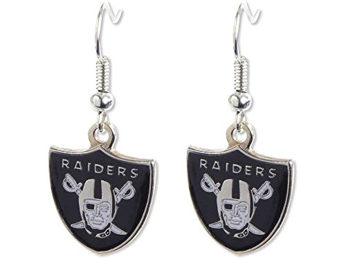 Image of aminco NFL womens NFL Logo Dangler Earrings