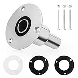 Thru Hull Exhaust Skin, 24mm/0.94' Stainless Steel 316, for Diesel Parking heaters, For Boat Marine Car Truck (Straight)