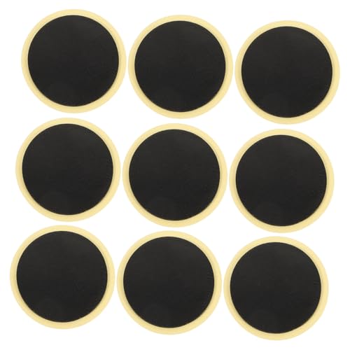 Kisangel Self-Adhesive Tire Patch Kit for Bike 20pcs Heavy Duty Patches Clean Files for Easy Repair