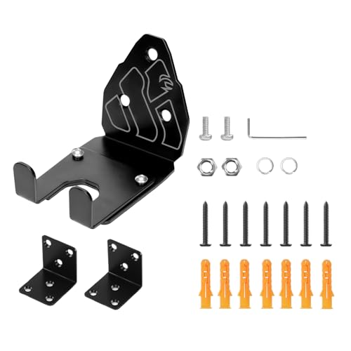Soporte de pared para bici - Portabicicletas Ajustable de Ahorro de Espacio,Bicicletero de Pared,para Piso, Garaje, Taller, Hogar, Bicicletas de Montaña y Carretera