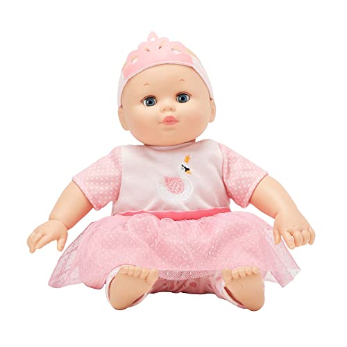 Madame Alexander 14" Babble Baby Pink Swan Doll #TOP5