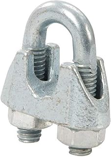 Galvanised Wire Rope Grips Bolts Bulldog Grip (10 x 3mm)