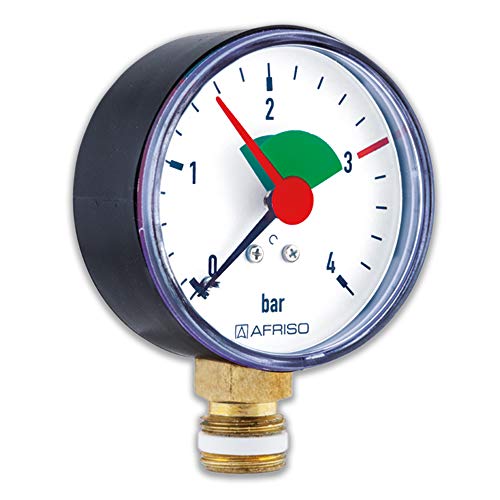 Rohrfedermanometer für Heizung/Sanitär - Radial, Afriso...