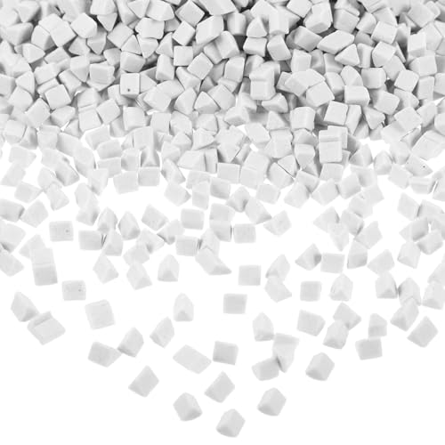 SOLUSTRE 1 Set Craft Triangle Abrasive Polishing Media for Machines for Jewelry Making Buffing for Beads Gemstones Reusable Grinding Tool for Efficient Polishing