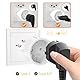 3 Stück Schweiz Reiseadapter, Adapter Steckdose Schweiz Deutschland, EU auf Schweizer Steckdosenadapter, Steckdosenadapter Schweizer,Typ J Schweizer Reisestecker für Malediven, Ruanda, Liechtenstein