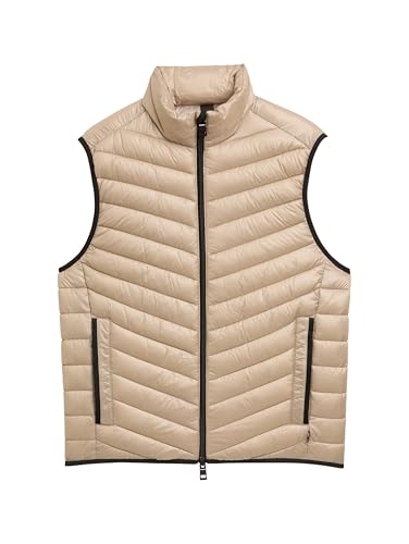 TOM TAILOR Gilet Homme veste en maille casual chic et vêtement chaud mi-saison