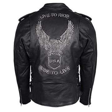 harley davidson leather biker jacket