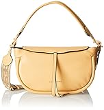 Liebeskind Berlin Fab 3 Hobo Schultertasche, Medium (HxBxT 23cm x 29.5cm x 9cm), Champagne