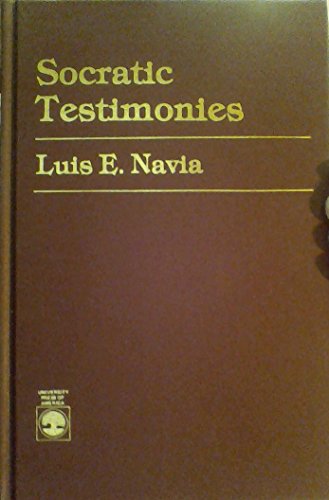 Socratic Testimonies 0819161144 Book Cover