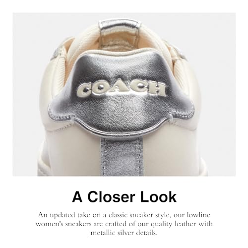 Image of Coach Womens Lowline Printed Leather
