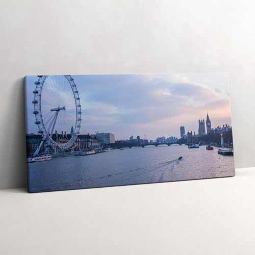 Toile London Eye 140x70cm pour sublimer votre décoration de salon