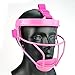 DUTYBOD Softball Face Mask Lightweight and Comfortable with Wide Field Vision fit All Ages - Durable and Safety Face Mask (Pink)