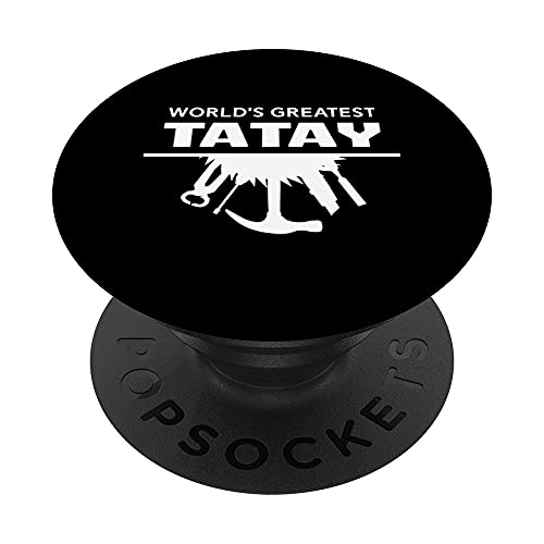 El padre filipino Tatay más grande del mundo - Tatay filipino Dad PopSockets PopGrip Intercambiable