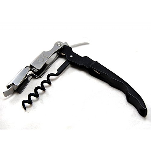 Coutale - Cavatappi Sommelier Doppia Leva - Mod. INNOVATION Nero -