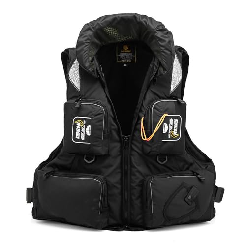 フィッシングベスト 釣りジャケット ライフジャケット 反射ベルト 浮き 多機能 フローティングベスト 仕掛け ルアーケース