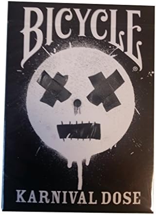 Karnival Black Dose Deck of Bicycle Playing Cards