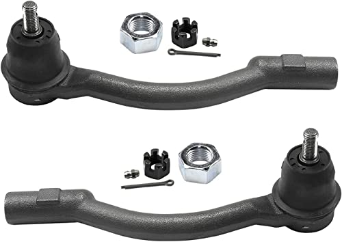 Image of Detroit Axle - 6pc Front End Control Arms Kit for 12-17 Hyundai Accent, 2 Lower Control Arms w /Ball Joint 4 Tie Rods 2012 2013 2014 2015 2016 2017 Replacement