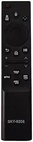Controle Remoto Para Smart Tv Compatível com SAMSUNG 4K 8K QLED, OLED, Teclas de Atalho Netflix, SAMSUNG TV PLUS, Prime, Tv Plus, Globoplay (Tecla de comando de voz não funciona) -TONSHOP