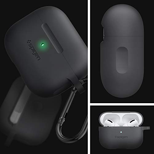 ایگرد | قیمت و خرید Spigen Apple AirPods Pro Kılıf Silicone Fit (Silikon)  Charcoal - ASD00536