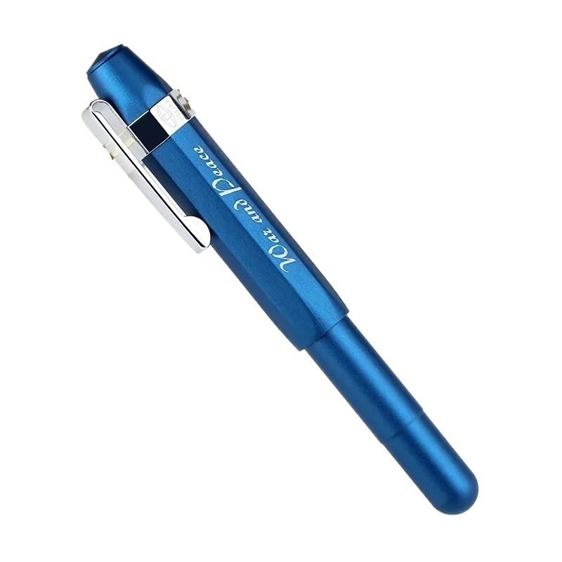 Stylo de poche court en aluminium léger pour éviter les fuites d'encre en voyage