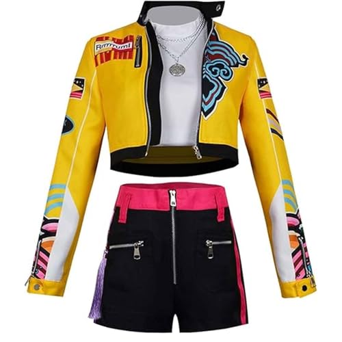 Demon Rumi Hunters Zoey Mira Costume Graphic Printing Pop Singers...