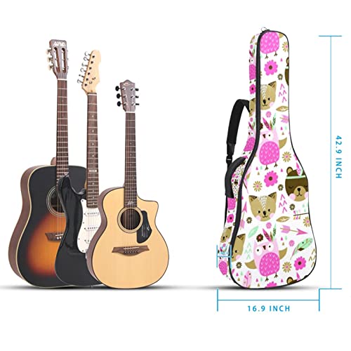 Housse de transport étanche pour guitare avec bandoulière réglable Motif animaux mignons, Multicolore 01., 42.9×16.9×4.7… - Les Beatles, Paul McCartney, John Lennon, RIngo Starr, George Harrison Housse de transport étanche pour guitare avec bandoulière réglable Motif animaux mignons, Multicolore 01., 42.9x16.9x4.7… – Image 6