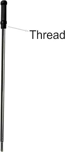 Miniatura 4 de 20 repuestos de tinta negra y azul, punta media de 0.039 in, 4.57 pulgadas de longitud, repuesto de tinta de gel de metal para bolígrafos