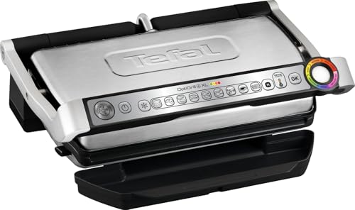 Tefal Optigrill+ XL - Plancha de 2000 W de superfície XL óptima para 6/8 raciones, 9 programas de...